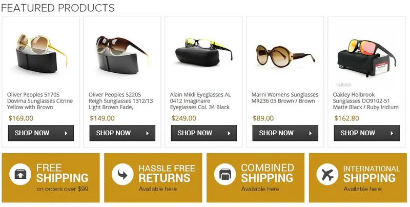 Custom eBay Store Footer