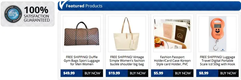Custom eBay Store Footer