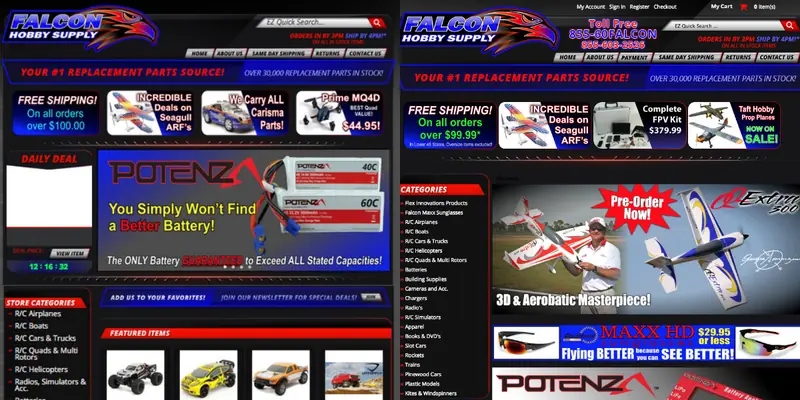 falcon hobby supply