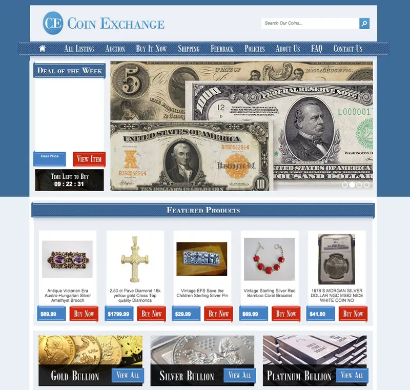 Custom eBay Designs from OCDesignsonline