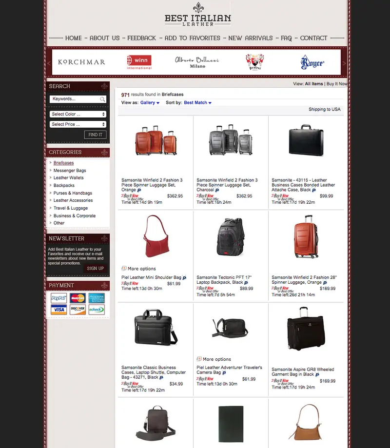 Take your eBay store to the next level with a new design from OCDesignsonline