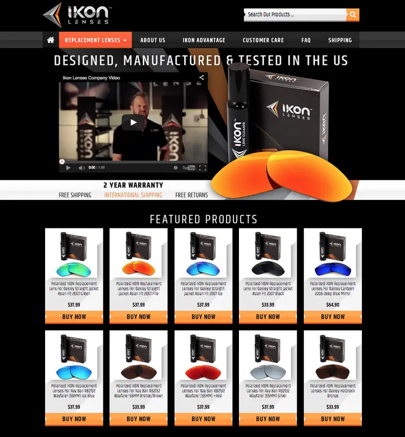 Custom eBay store design from OCDesignsonline
