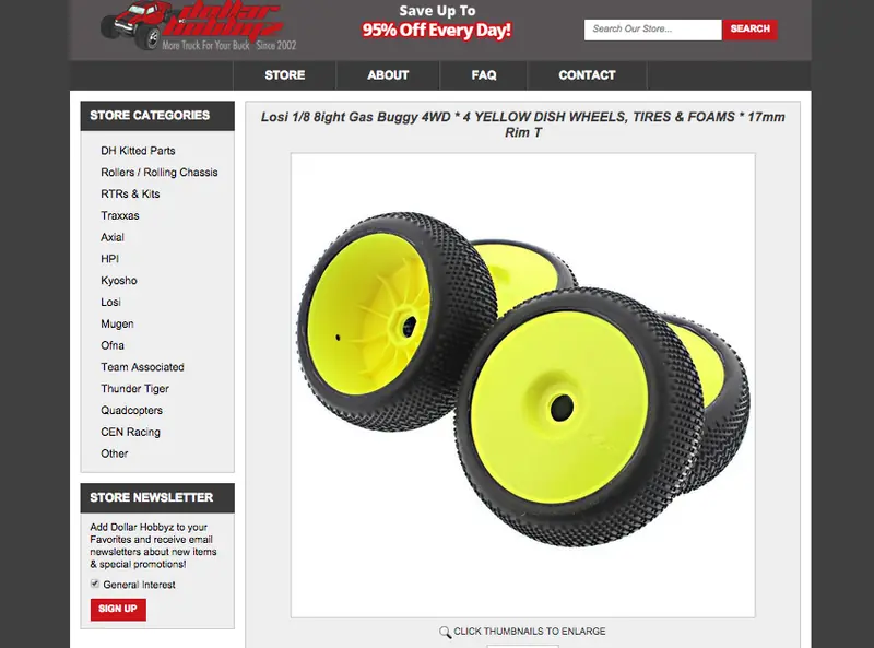 Custom listing pages on eBay sell more