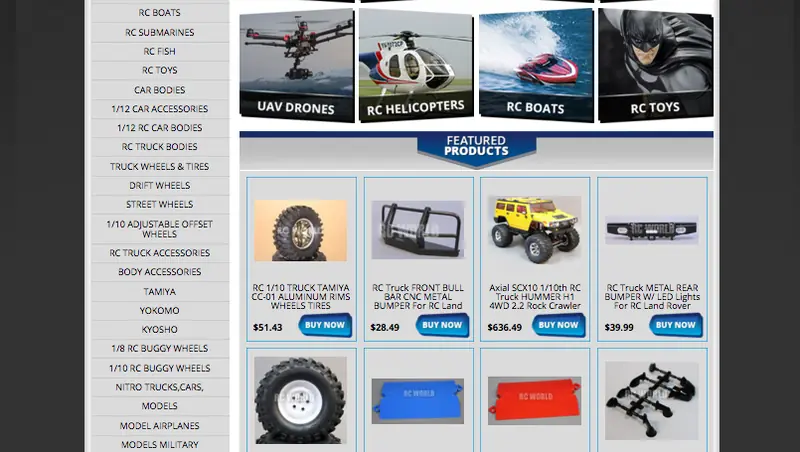 RC stores selling more with ocdesignsonlines