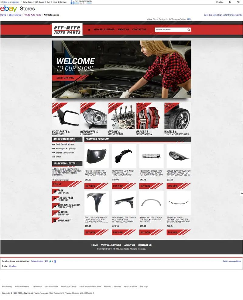 EBay HTML templates