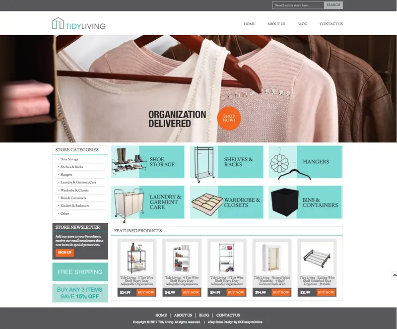 Ebay store for organization