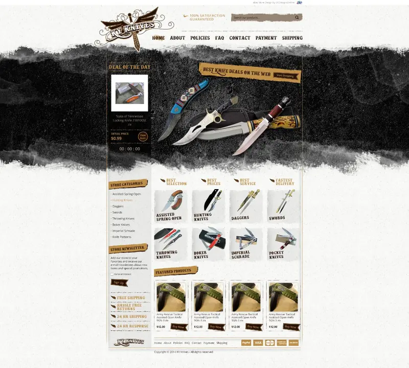 KY Knives ebay store