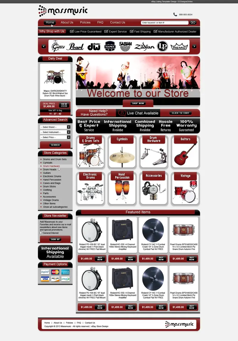Massmusic eBay store