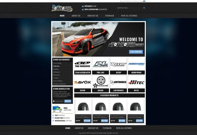 Top Notch RCHobby Shop eBay Store