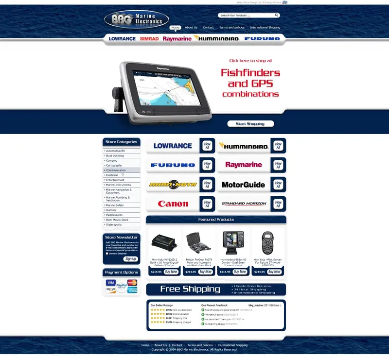 Bbg marine electronics ebay store