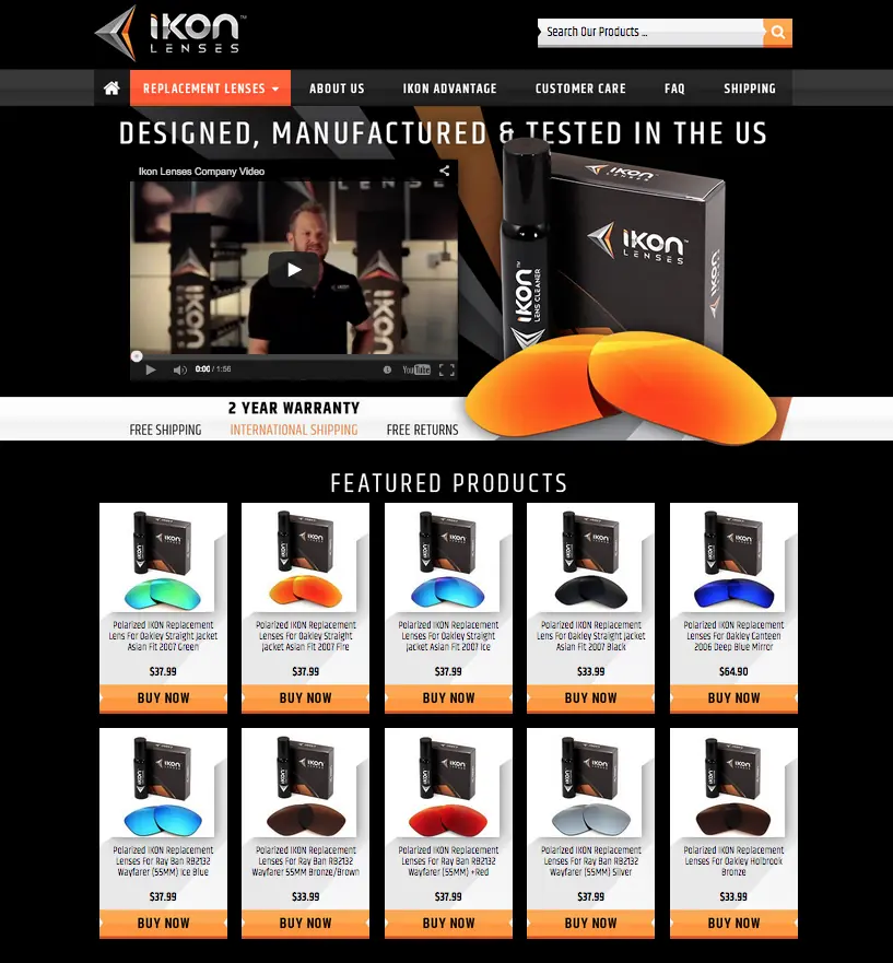 Custom eBay store design from OCDesignsonline