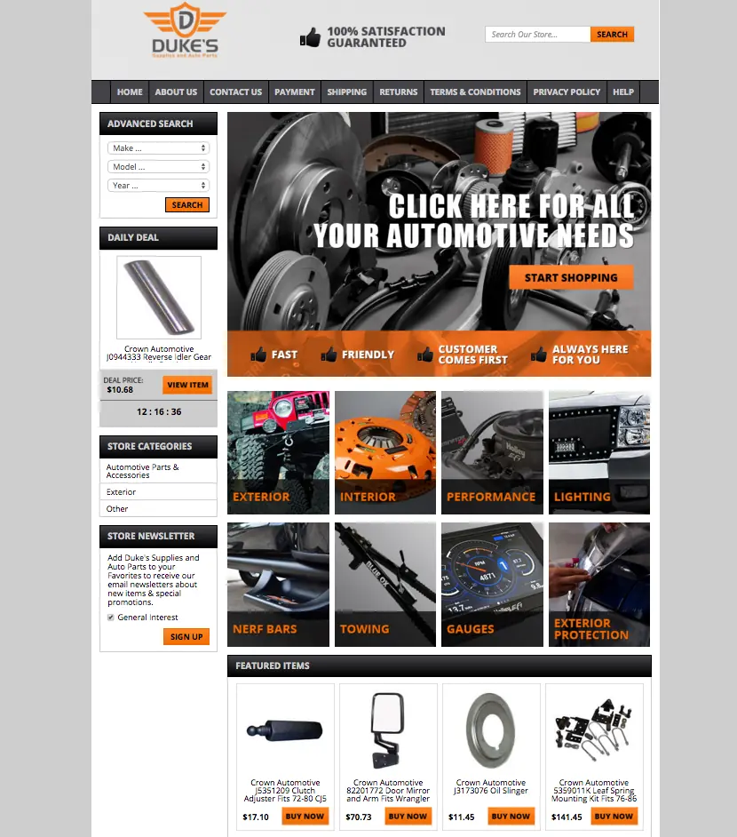 Dukes eBay design helps them sell more