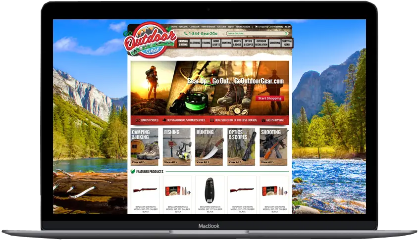 Go Outdoor Gear: eBay stores by OC Designs Online