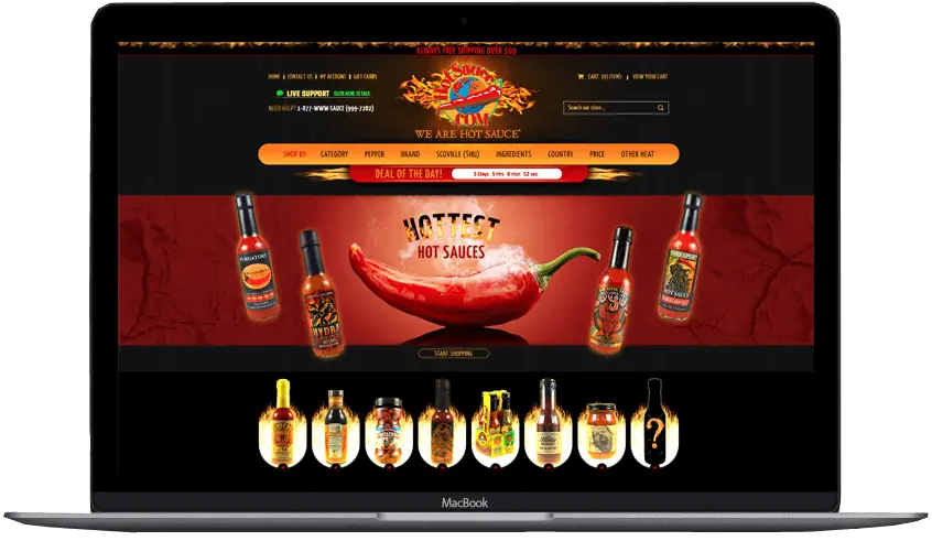 Hot Sauce: BigCommerce by OC Designs Online