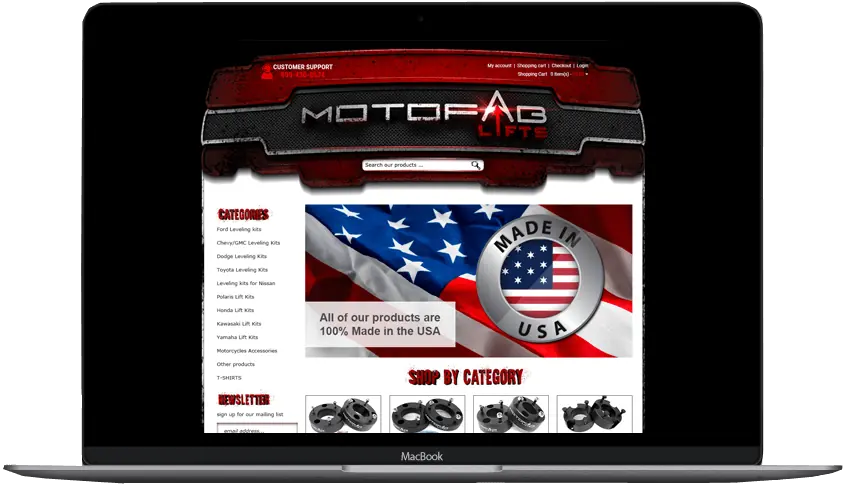 Motofab Lifts: Volusion by OC Designs Online