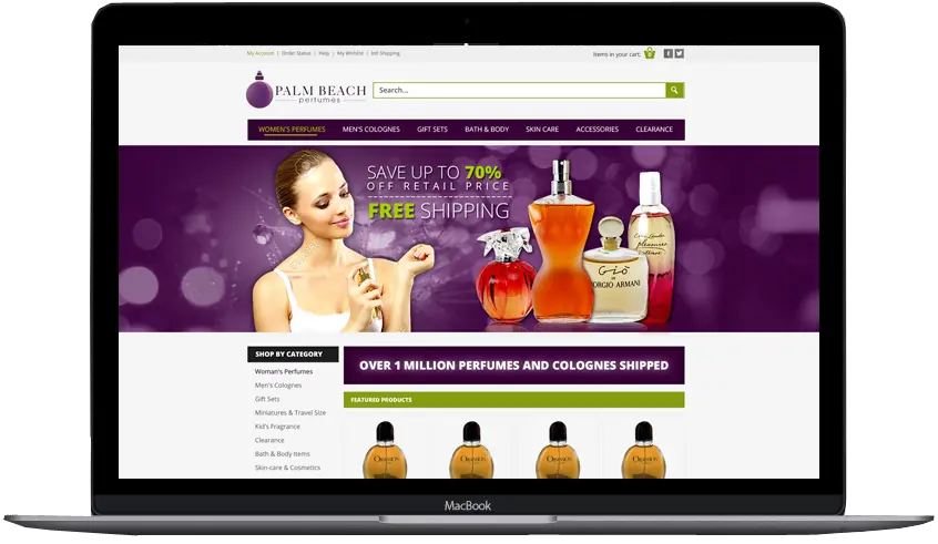 Palm Beach: Magento by OC Designs Online