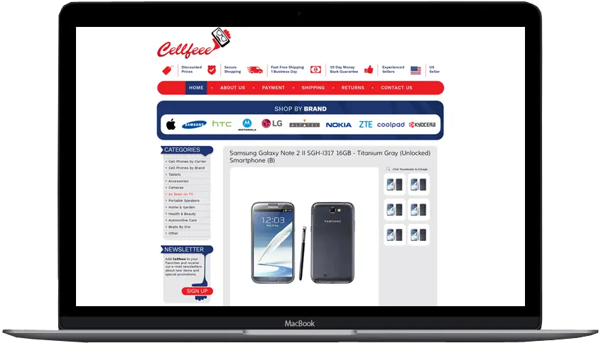 Cellfee: eBay stores by OC Designs Online