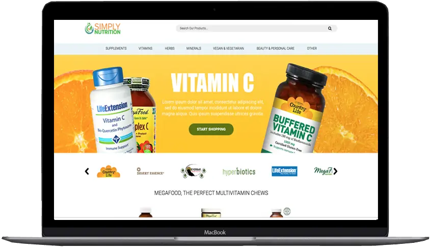 Simply Nutrition: eBay stores by OC Designs Online