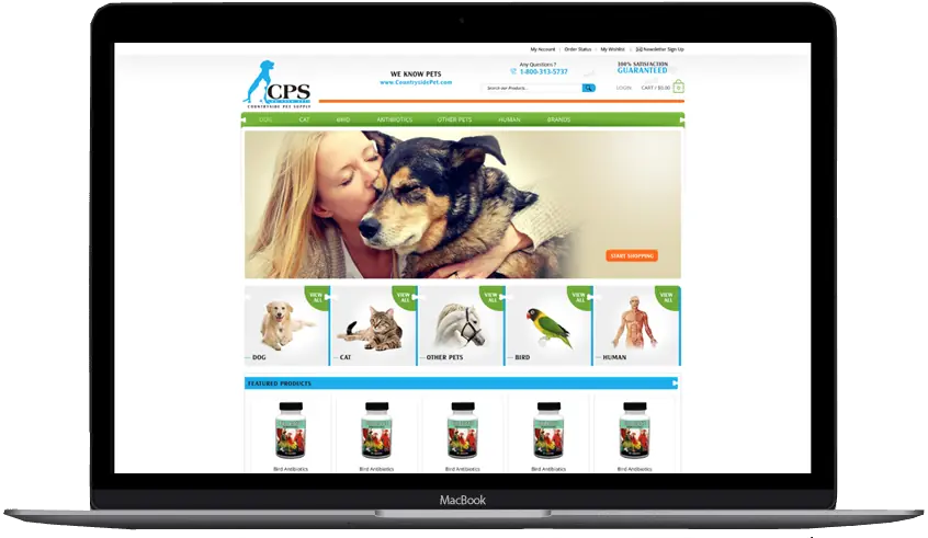 Countryside Pet: Shopify by OC Designs Online