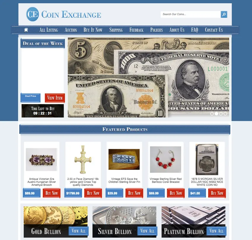 Custom eBay Designs from OCDesignsonline