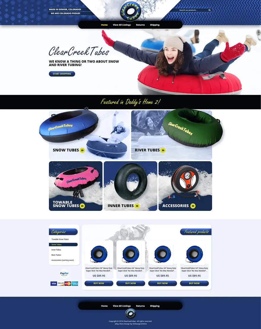 Clear Creek: eBay stores by OC Designs Online