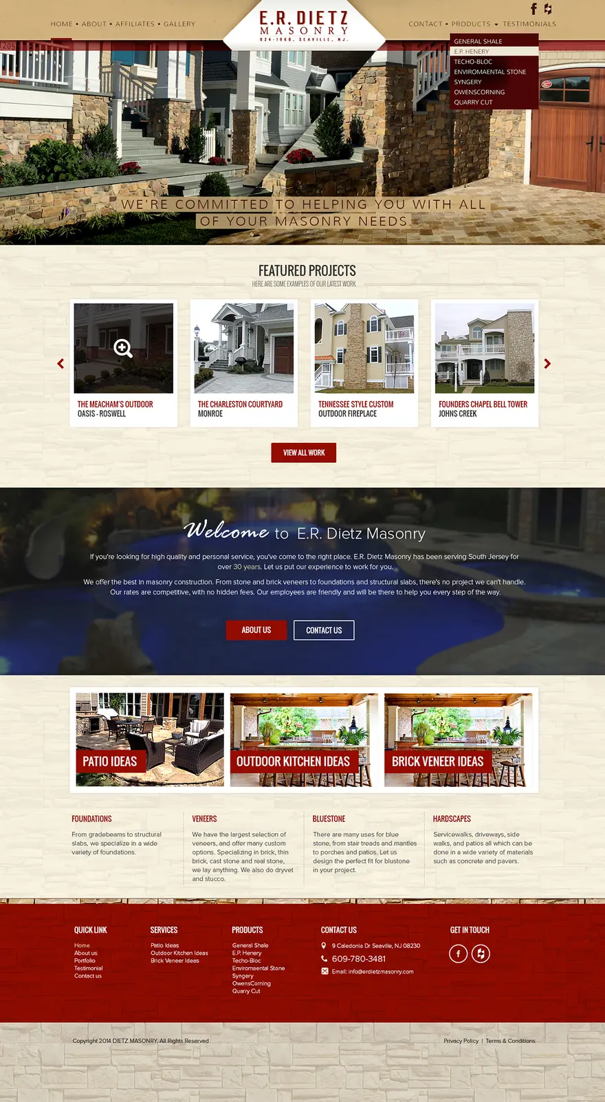 ER Dietz Masonry: eBay stores by OC Designs Online