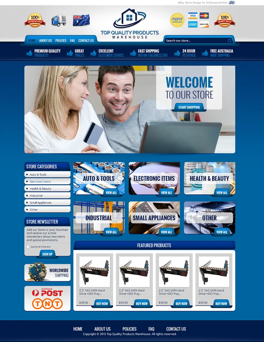 Top Quality Products: eBay stores by OC Designs Online